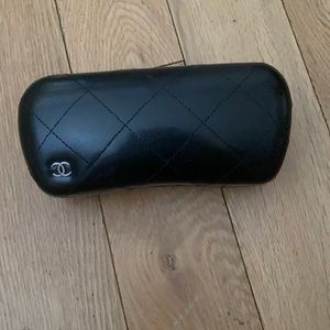 Chanel black sunglasses